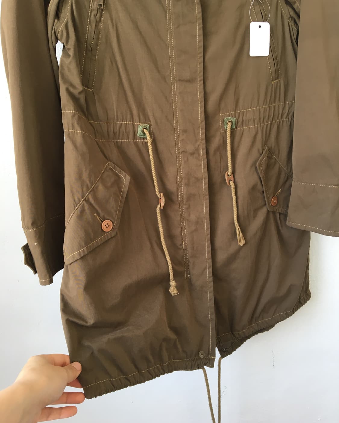 High neck hood jacket 상품이미지5