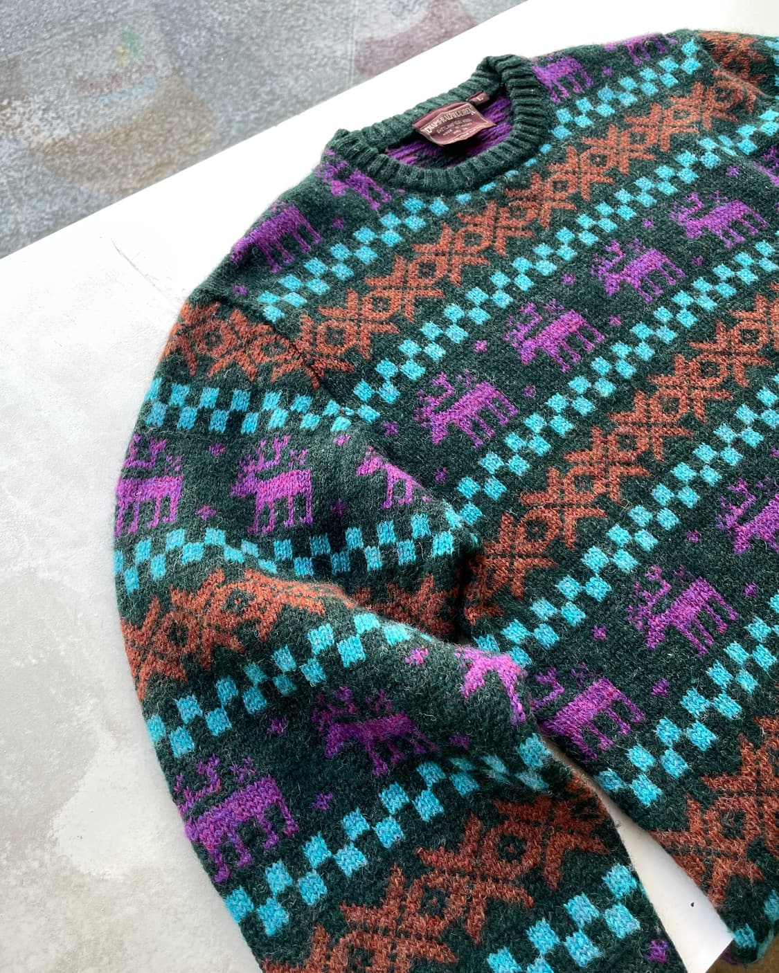 Chaps Ralph Lauren Fair isle sweater  상품이미지4