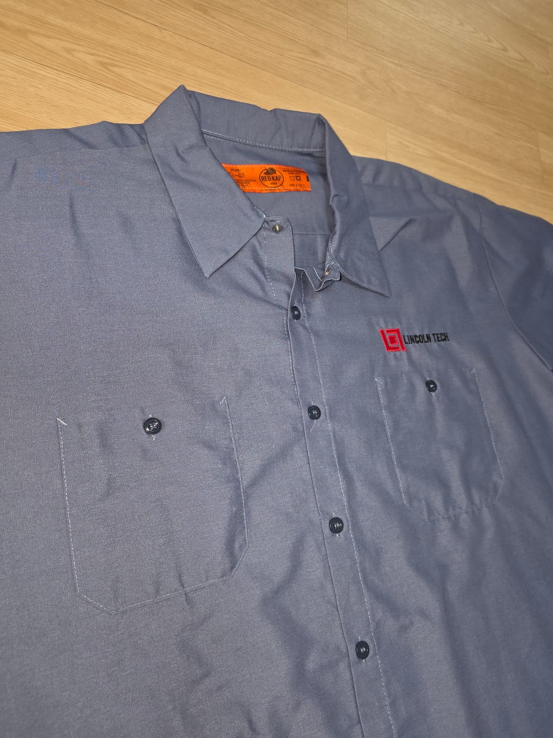 레드캡 USA 반팔 워크셔츠 2장 오버핏 XXL 상품이미지8