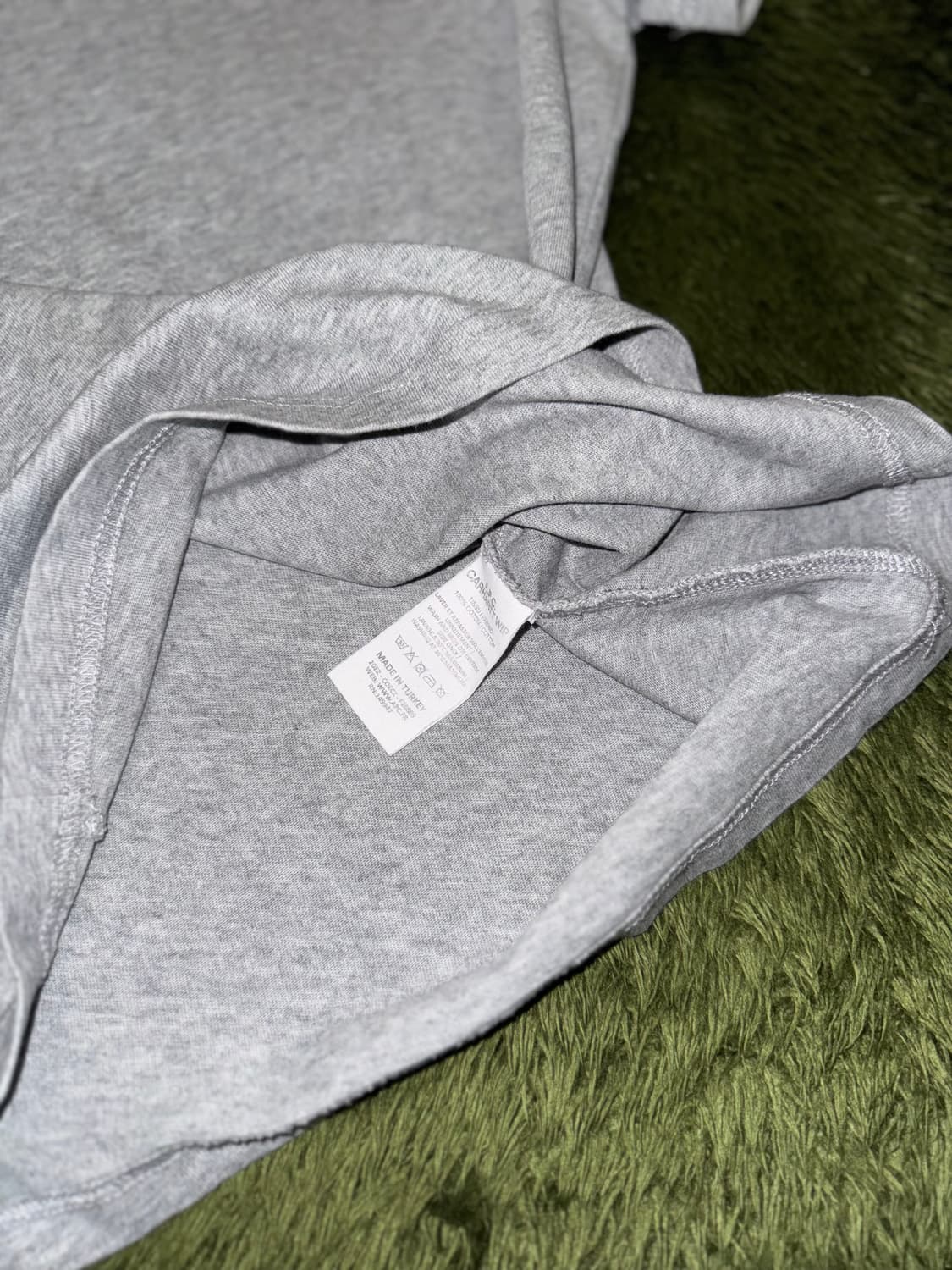 [S] Carhartt WIP X A.P.C. 칼하트 아페쎄 로고 티셔츠 상품이미지5