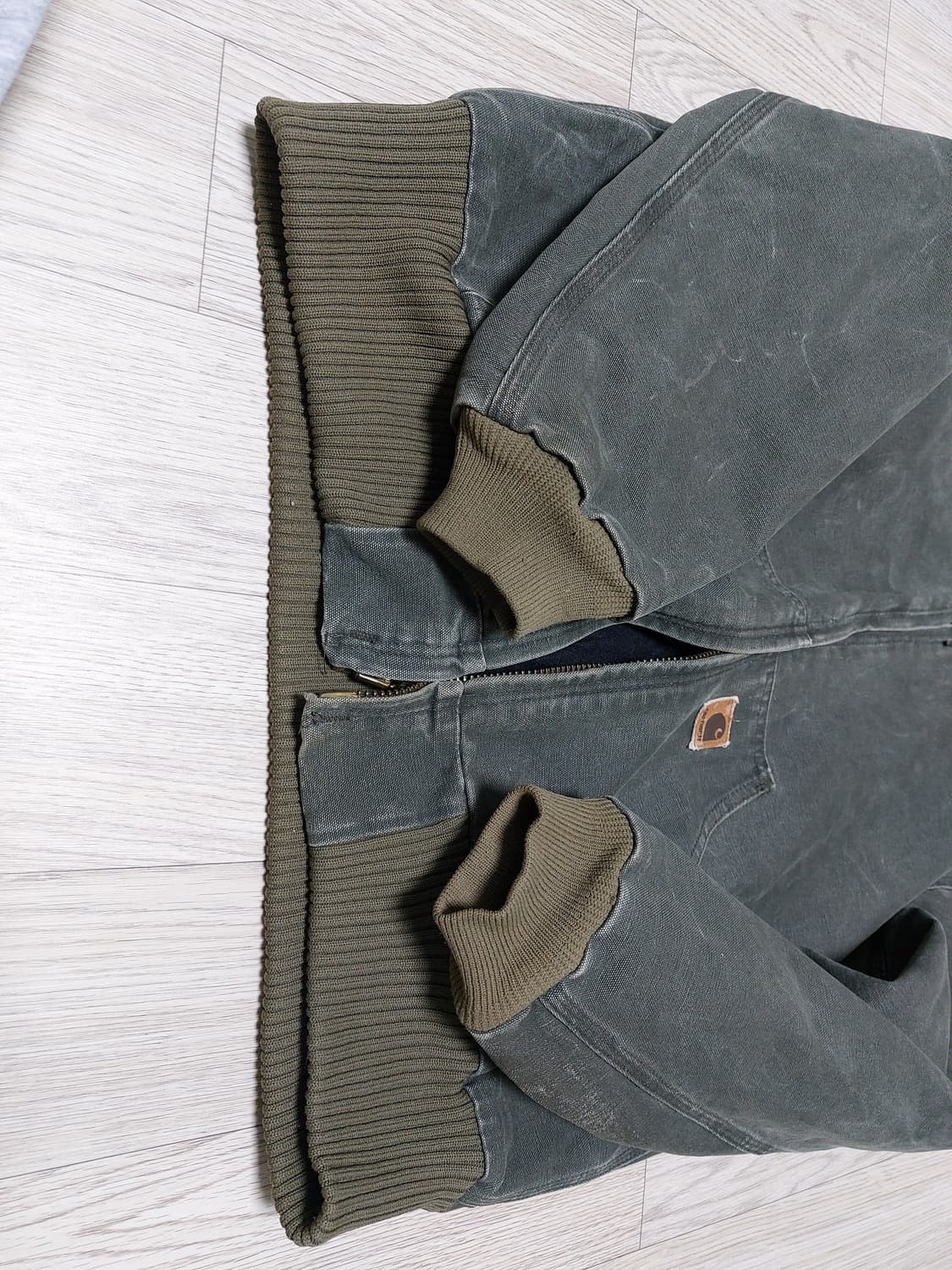 칼하트 액티브 j130 mos 모스그린 M 상품이미지3