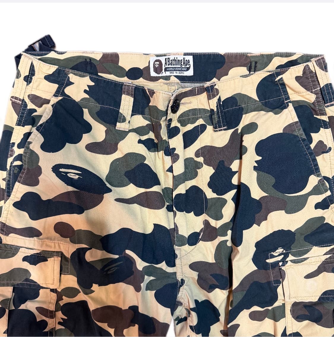 베이프 카모패턴 카고팬츠 상품이미지2