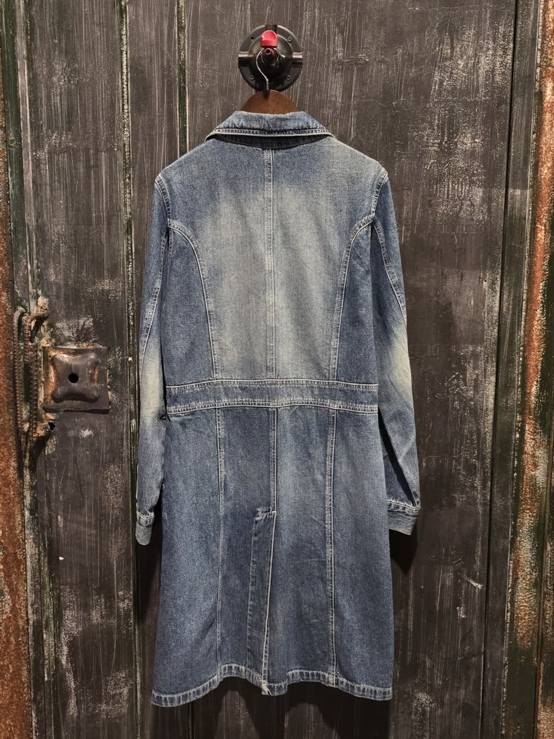 90s Long-line Denim Jacket 상품이미지5