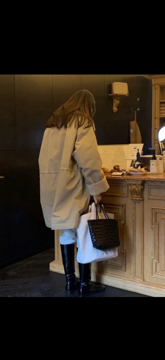 브런치 베이지 야상 상품이미지7