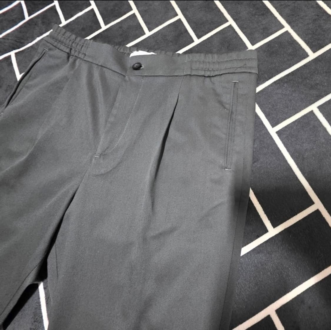 MrP. 밴딩 코튼팬츠 상품이미지2