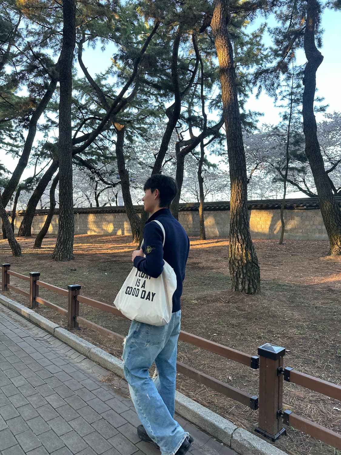 스톤이일랜드 반집업 니트[M] 상품이미지4