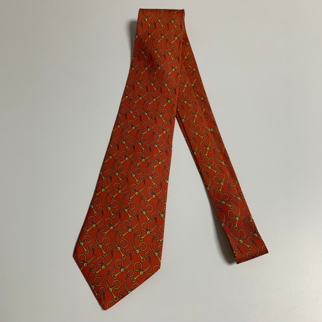 에르메스(HERMES) 프랑스 100실크 명품넥타이 최상급 A+등급 상품이미지8