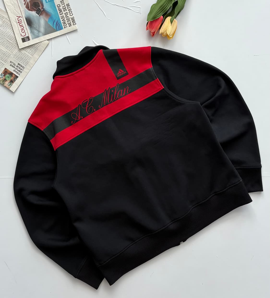 adidas 아디다스 AC밀란 트랙탑 져지  상품이미지5