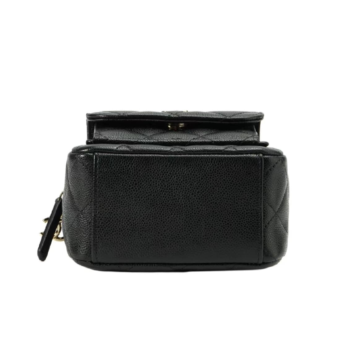 [OS] 샤넬 클래식 폰 홀더 체인 샤이니 카프스킨 & 골드 메탈 블랙 상품이미지4