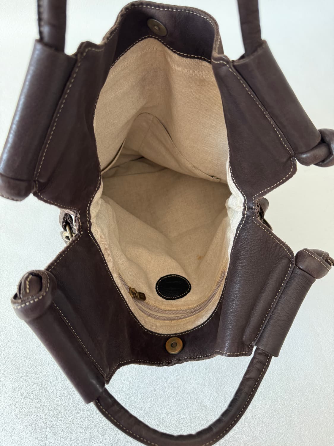 Roots 레더 크로스 토트백 상품이미지9