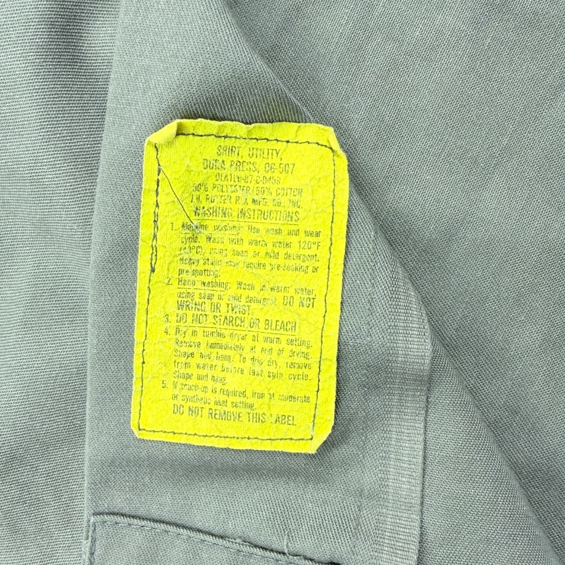80s OG-507 임진각 미군셔츠 15 2/1 상품이미지4