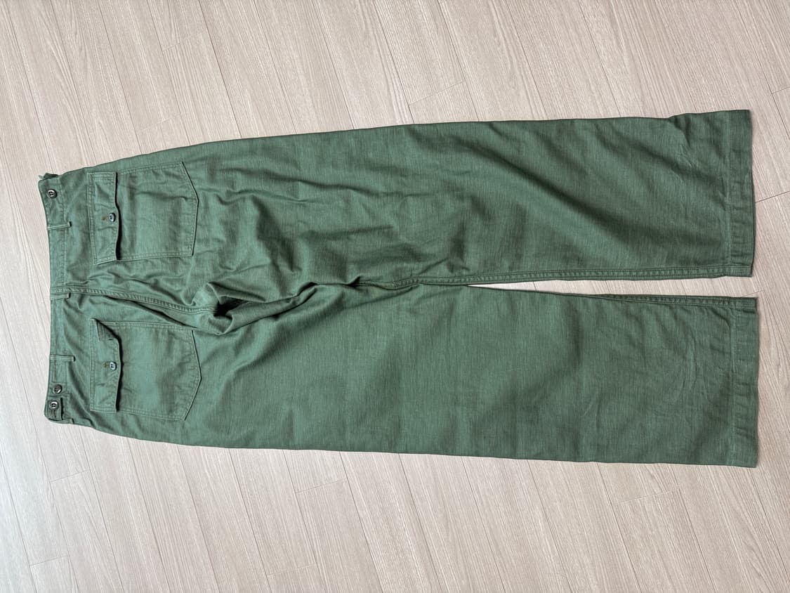 orslow 오어슬로우 퍼티그 레귤러핏 4사이즈 노수선 상품이미지5