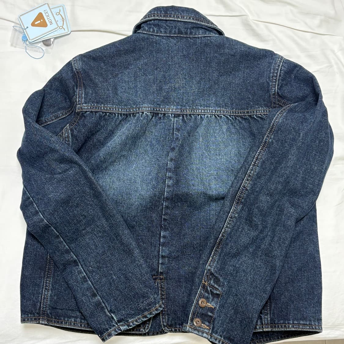코이세이오 데님 자켓 1사이즈 (택 포함, 1회착) 상품이미지2