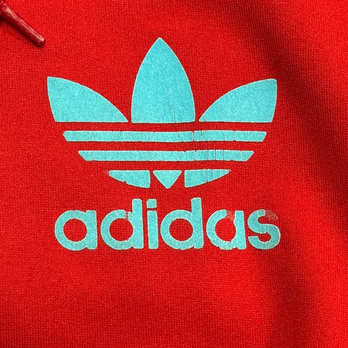 아디다스 레드 소라 배색 져지 후드집업 100 상품이미지8