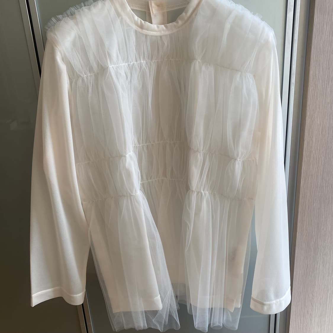 꼼데가르송 타오 TAO 25ss 튤 블라우스 상품이미지4