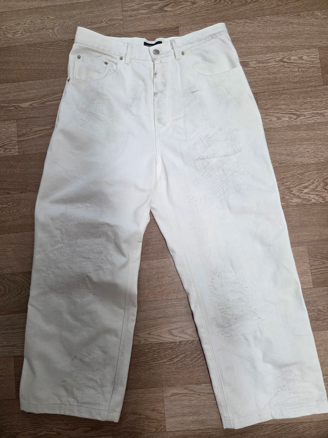 파아카이브 파프롬왓 화이트진 1사이즈 상품이미지1