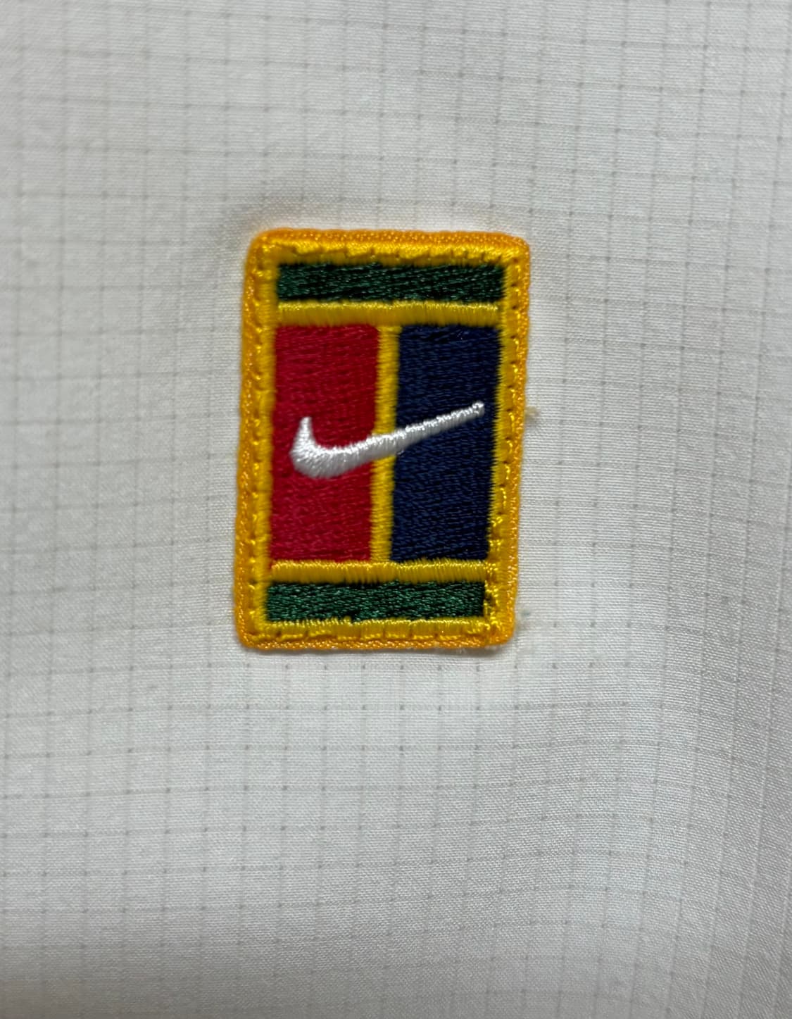 나이키 테니스 반집업 긴팔 티셔츠 화이트 L 상품이미지3