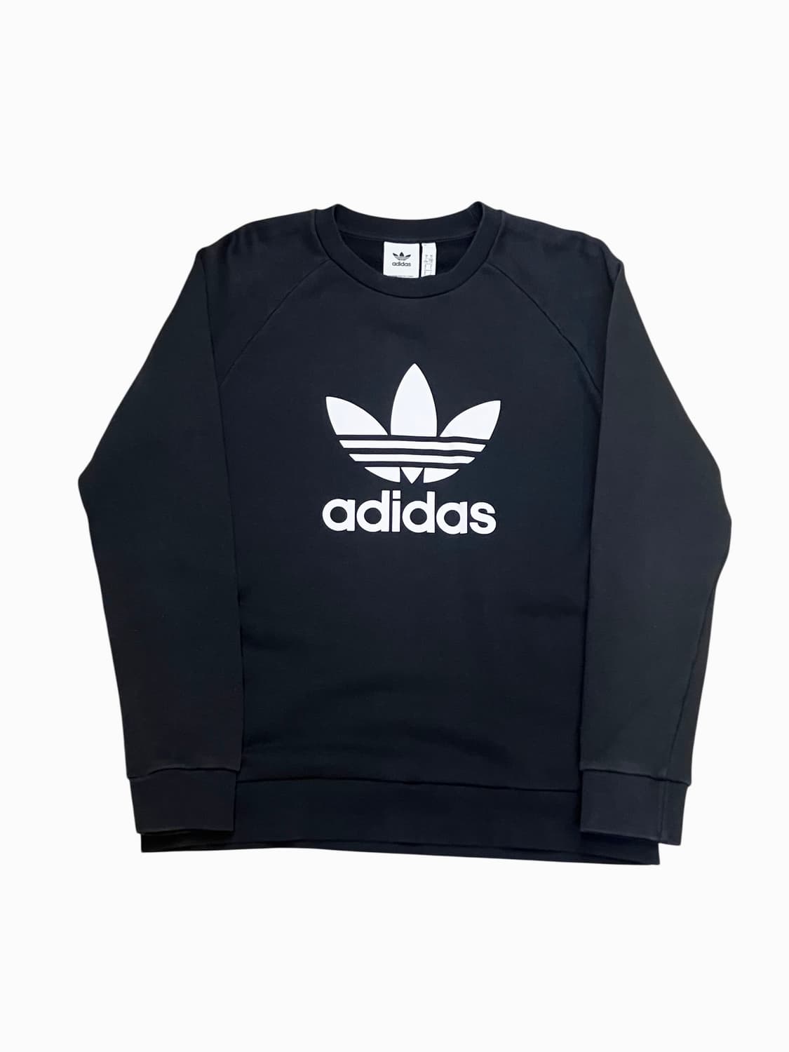 아디다스 로고 맨투맨 블랙 L  #csz3294 상품이미지3