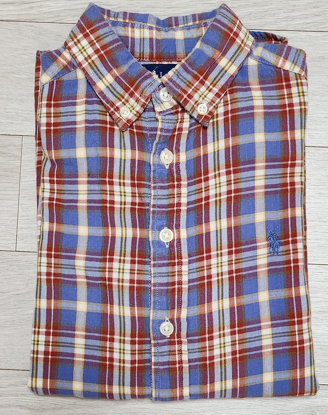 폴로 체크 셔츠 상품이미지1