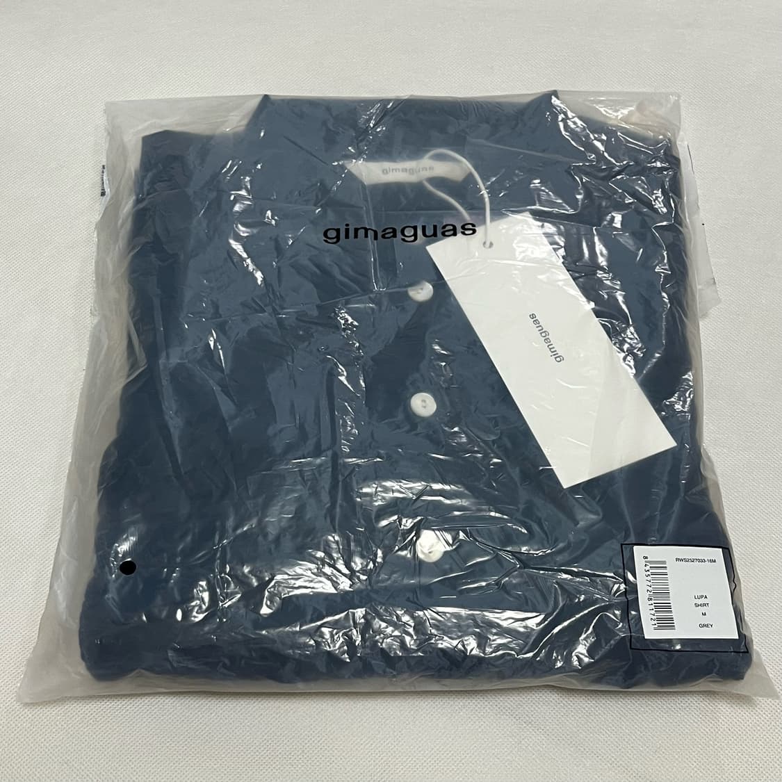 [M]기마구아스 Ron 론 프릴 셔츠/블랙 상품이미지4