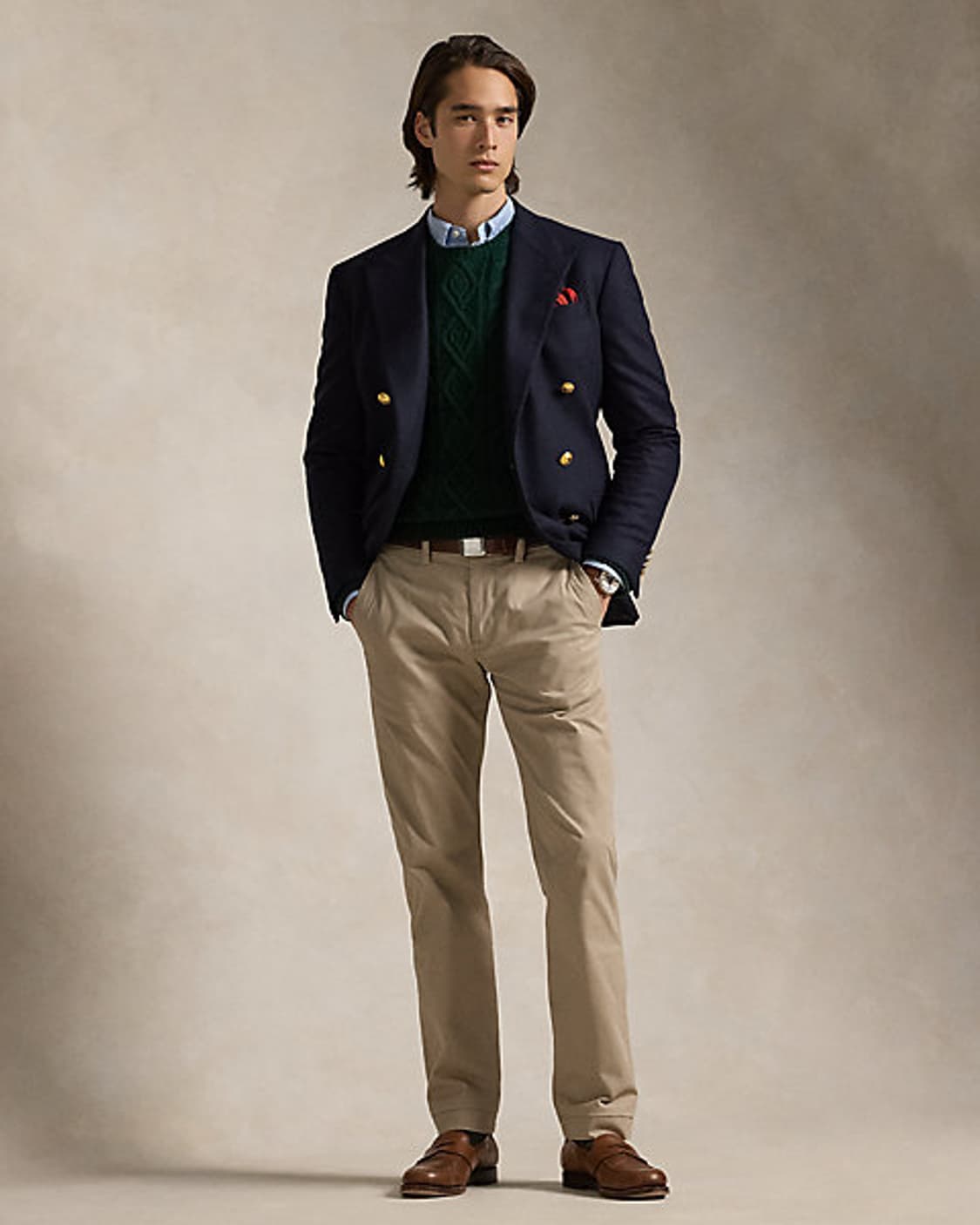 23SS 랄프로렌 폴로 와시 스트레치 치노바지 36" 상품이미지1