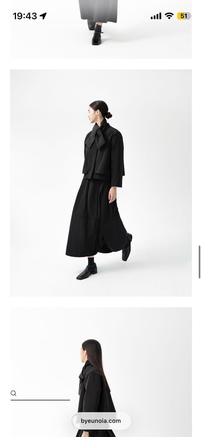 유노이아 패딩 셋업 상품이미지3