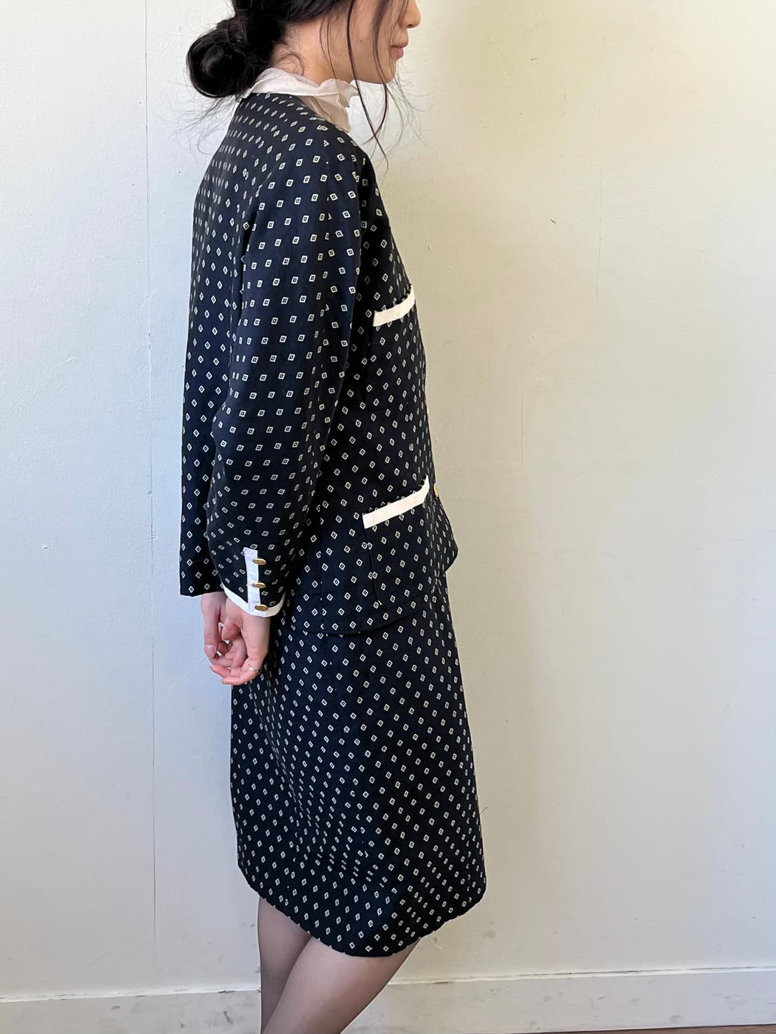 90‘s CHANEL 블렌드 트위드 자켓 상품이미지7