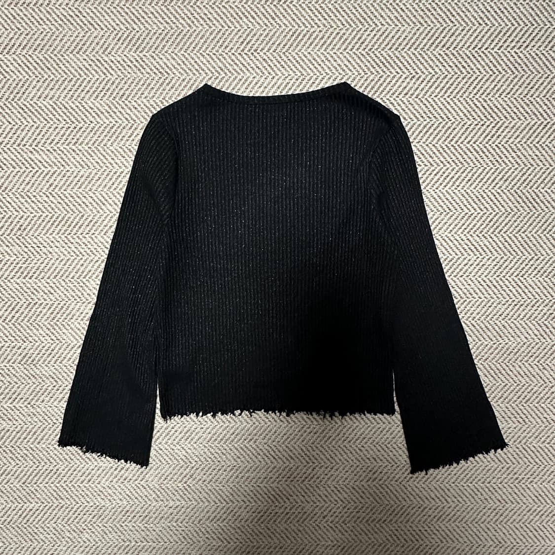 X-GIRL knit black 상품이미지2