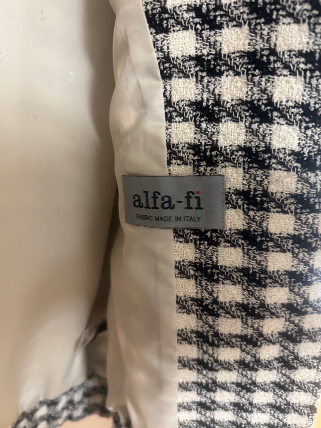 SJSJ 체크 트위드 자켓 상품이미지4