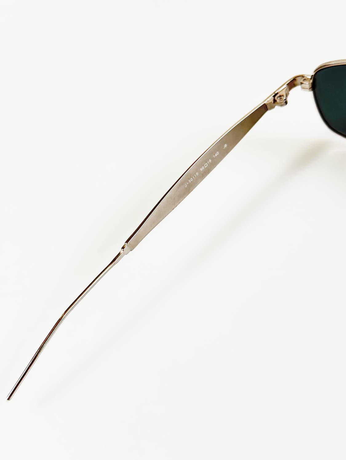 GIOVANNI JUNTINI 실버 슬림 스퀘어 빈티지 선글라스 상품이미지7