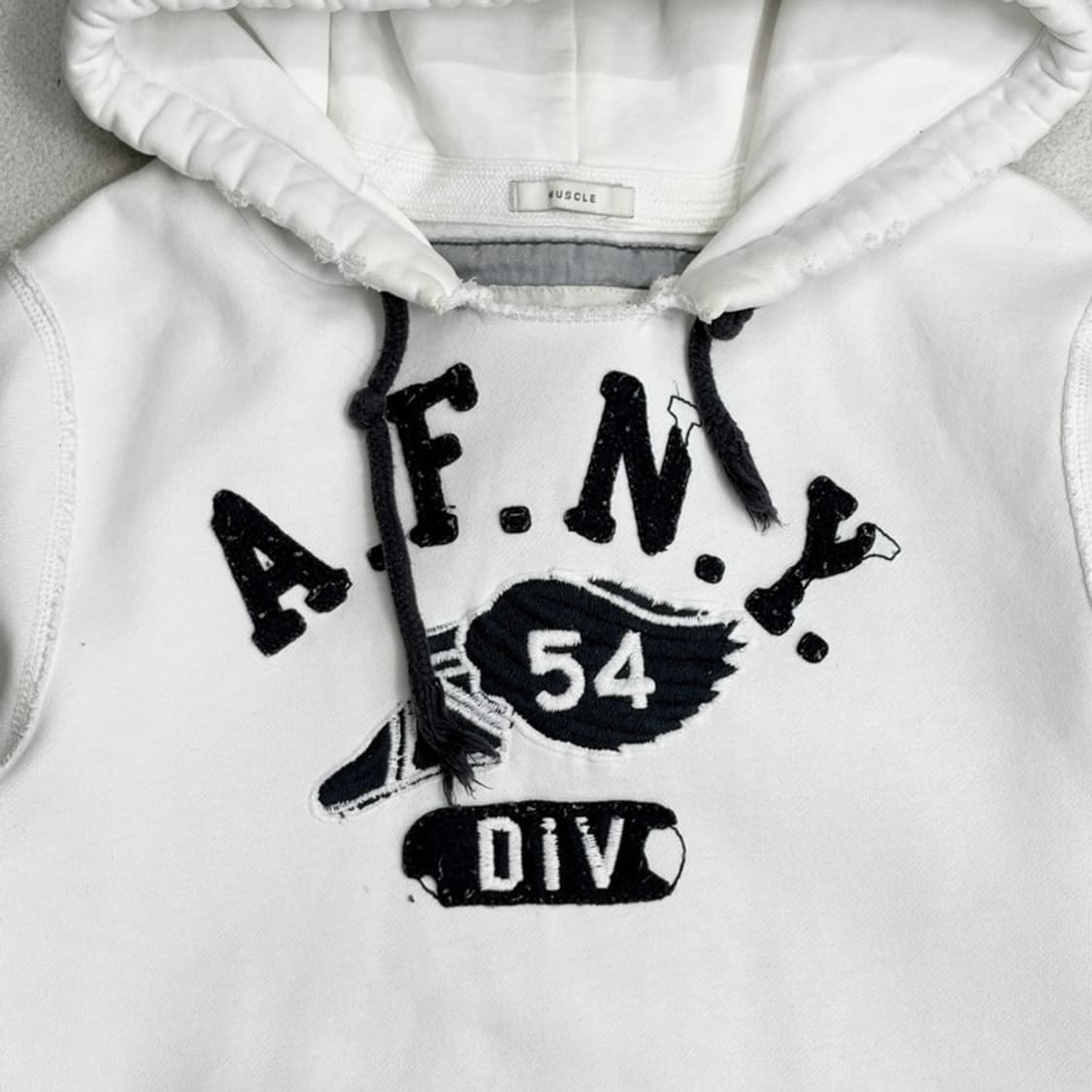 ABERCROMBIE & FITCH 디스트레스드 후드티 L 상품이미지3