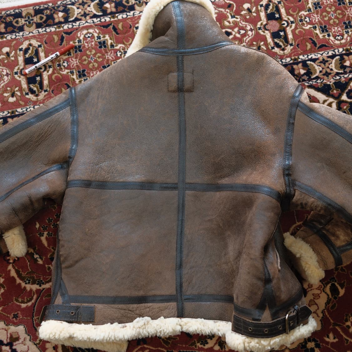 아비렉스 b3 무스탕 무통 자켓 36 상품이미지2