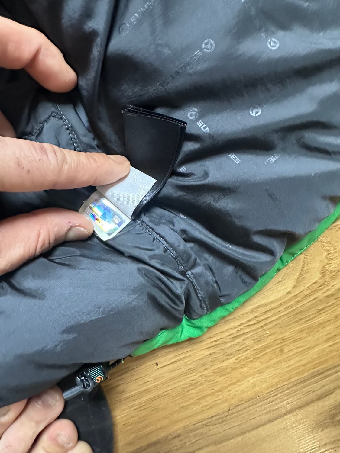 노스페이스 히말라야 그린 L/G 상품이미지3