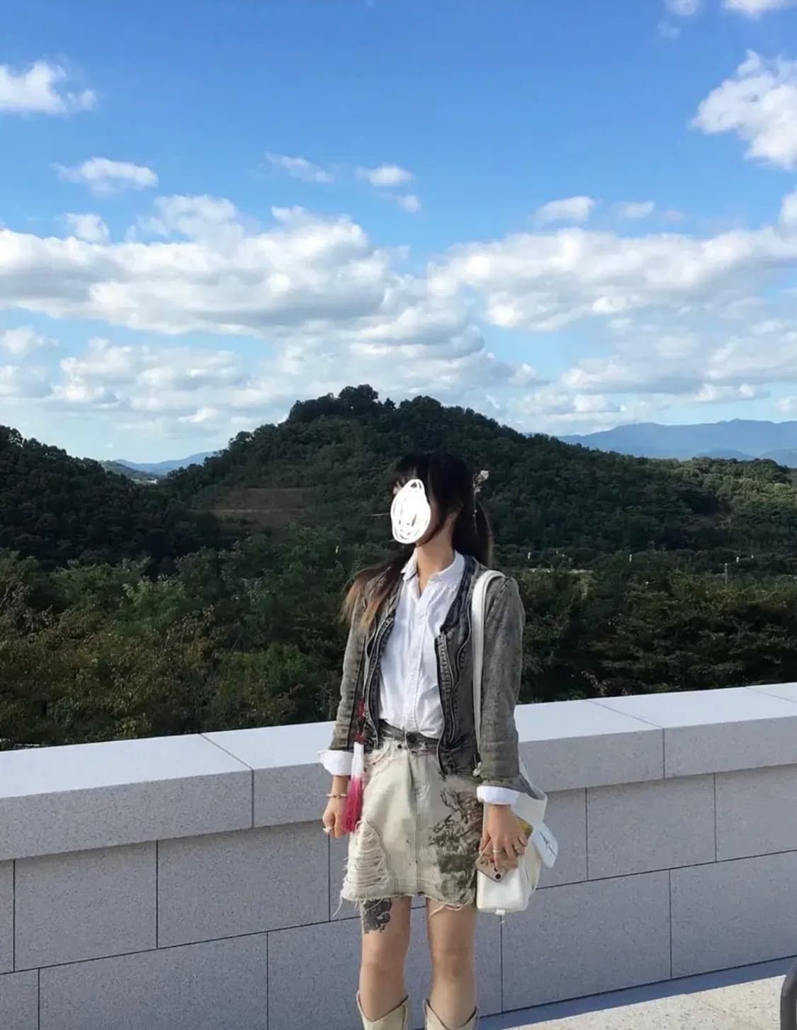 빈티지 y2k 워싱 자켓  상품이미지6