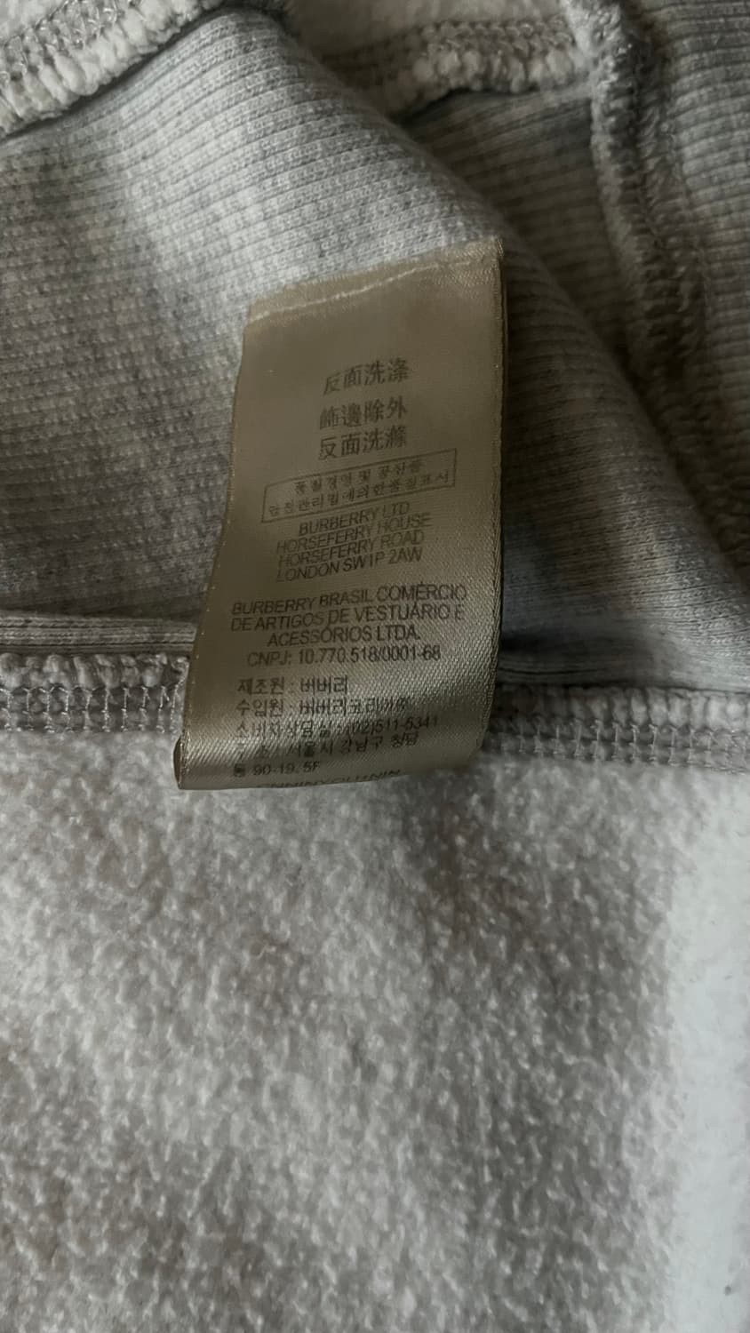 버버리 체크 후드집업 상품이미지9