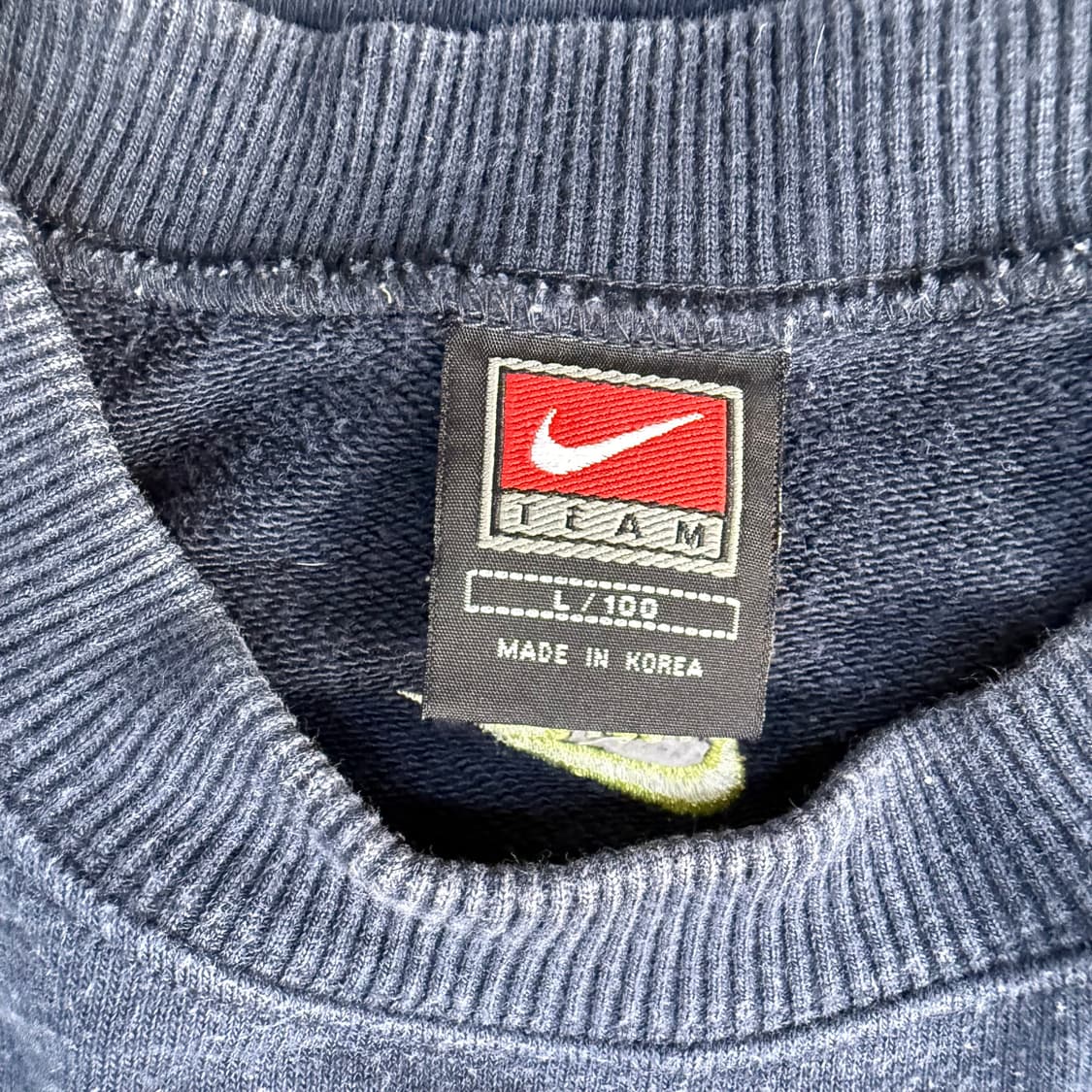 L 나이키 블루로고 맨투맨 0121T1 상품이미지3