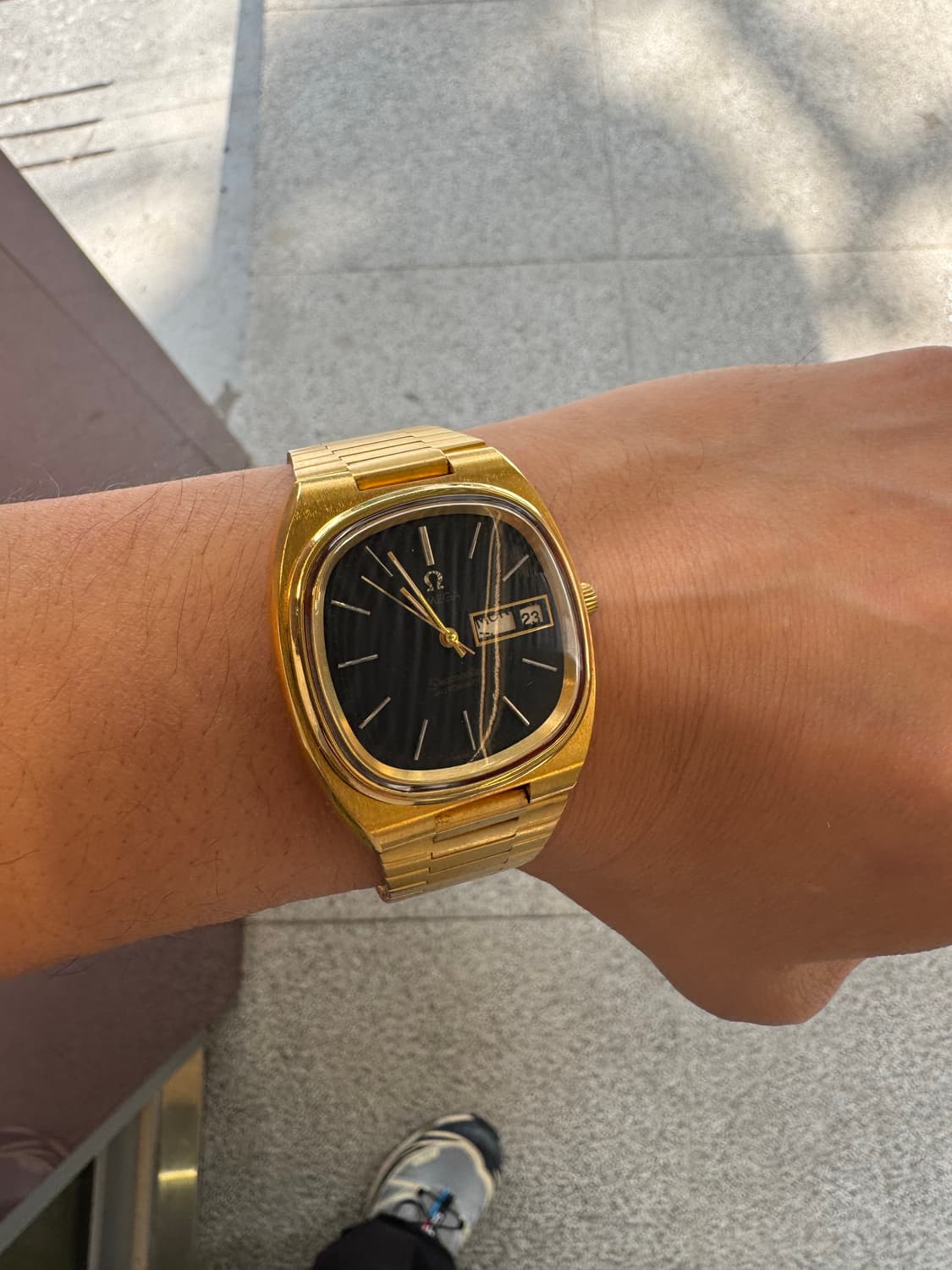 [OMEGA] 오메가 빈티지 씨마스터 테레비 고구마 금장 상품이미지8