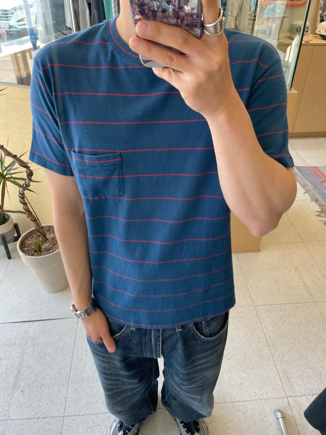 LVC 보더티 (새상품) S 상품이미지4