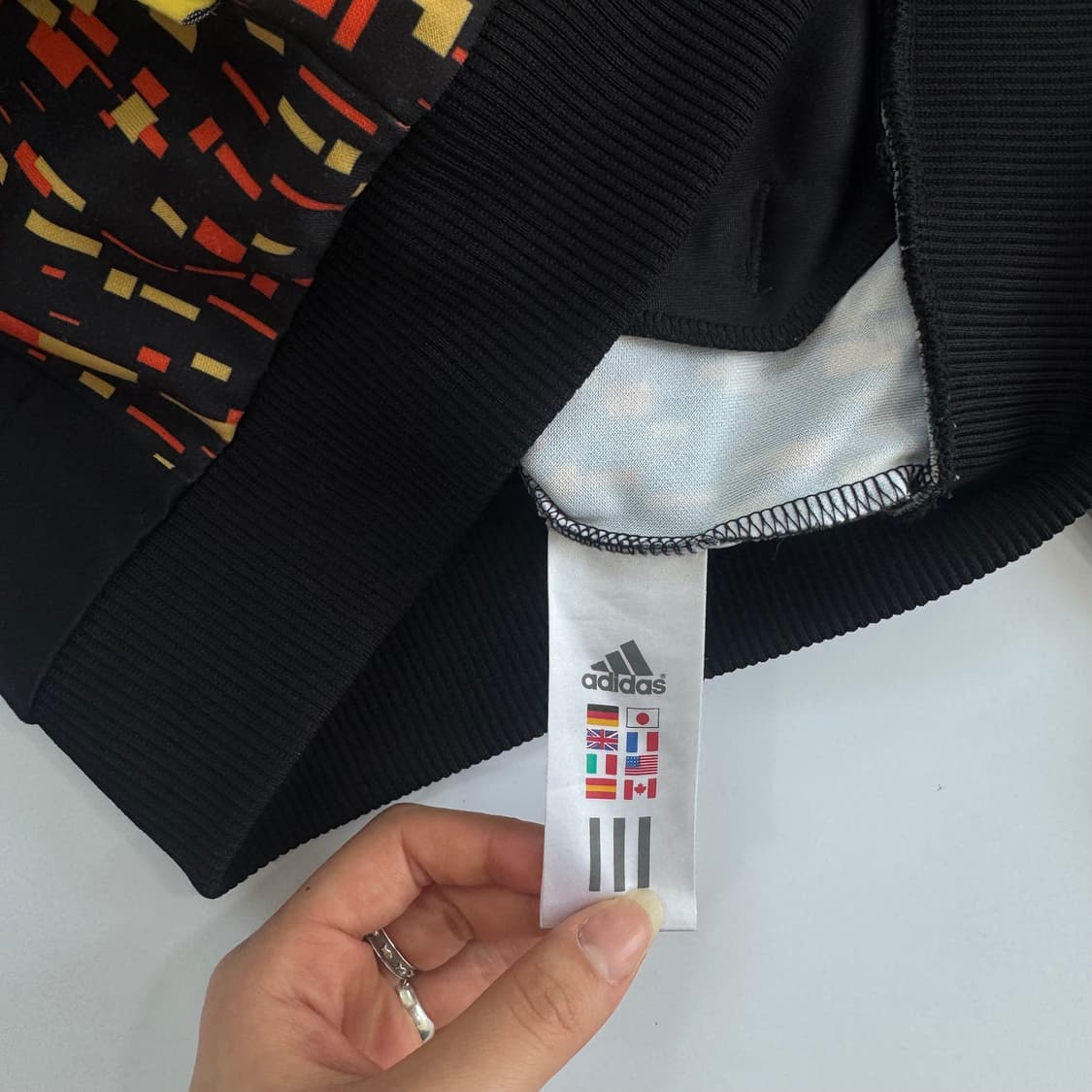 Adidas 아디다스 검골 픽셀 패턴 져지 상품이미지6