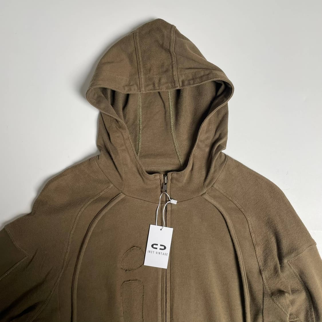 i+mu 리버스 져지 포인트 집업 후드 상품이미지7