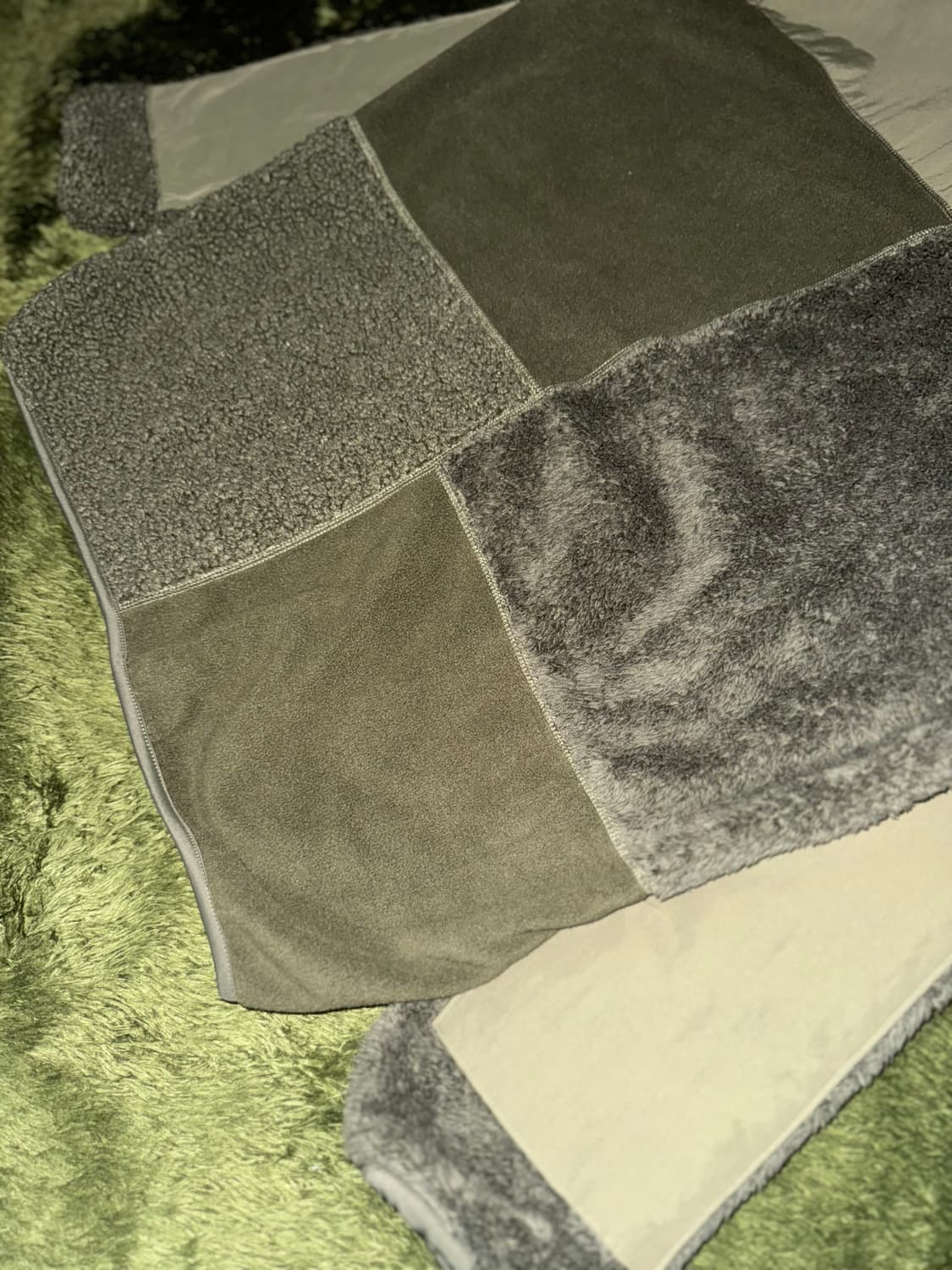 [L] 엔지니어드 가먼츠 X 유니클로 콜라보 플리스 자켓 올리브 상품이미지9