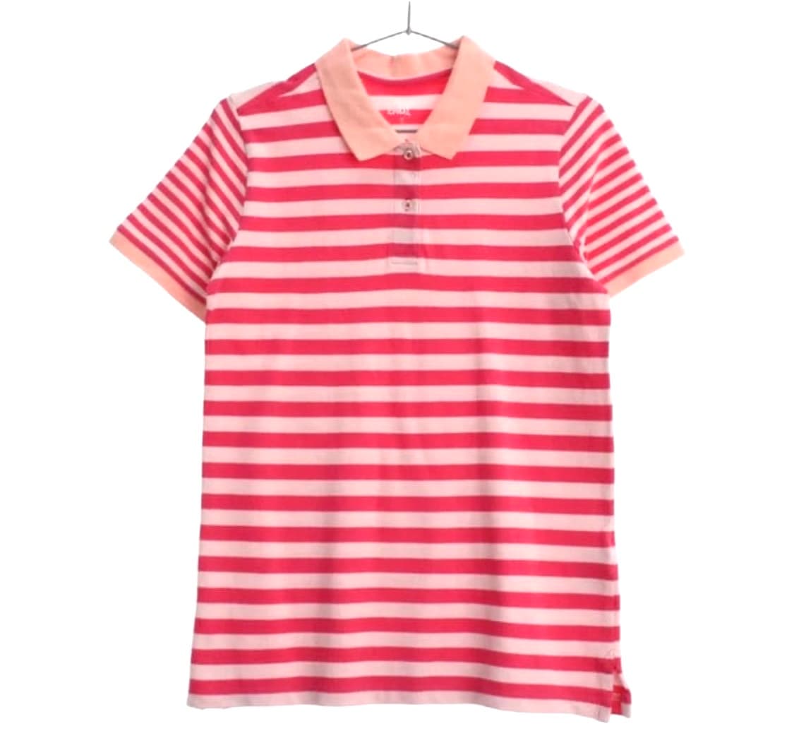 LANDS END 스트라이프 카라 반팔 상품이미지2