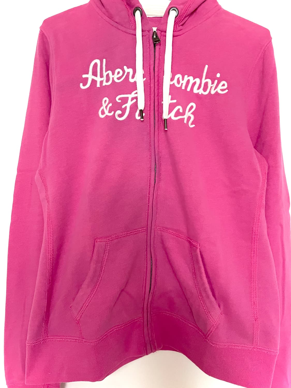 아베크롬비 핑크 후드 집업 상품이미지2