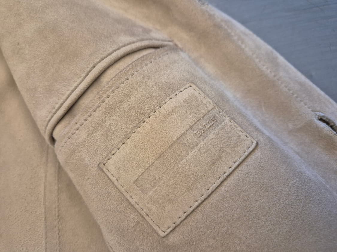 90s BALLY 램스킨 스웨이드 자켓 상품이미지8