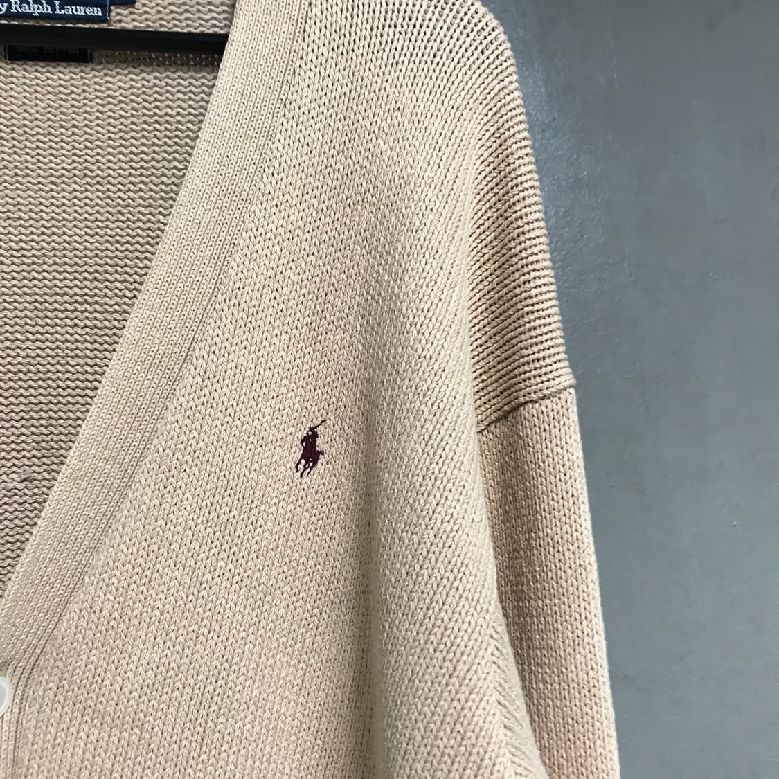 폴로 랄프로렌 니트 가디건 베이지 105 상품이미지4