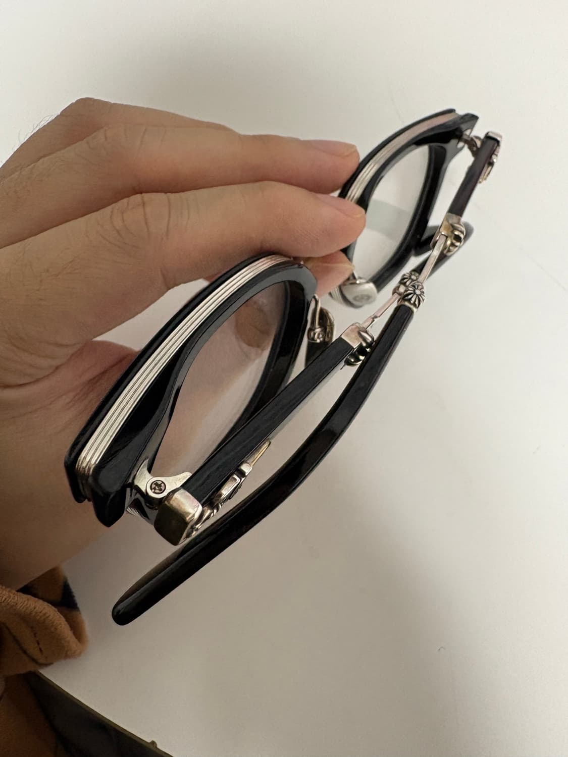 크롬하츠 안경 덕버터 블랙/실버 상품이미지4