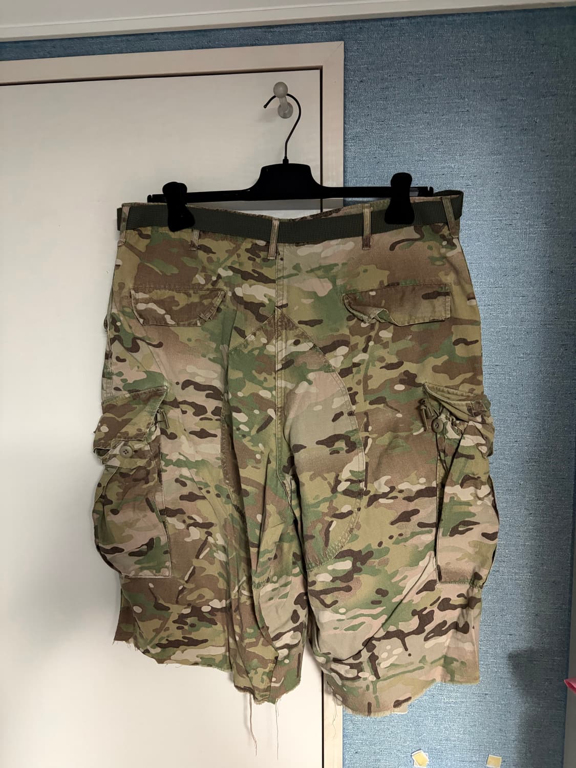 [os] camo baggy shorts  상품이미지3