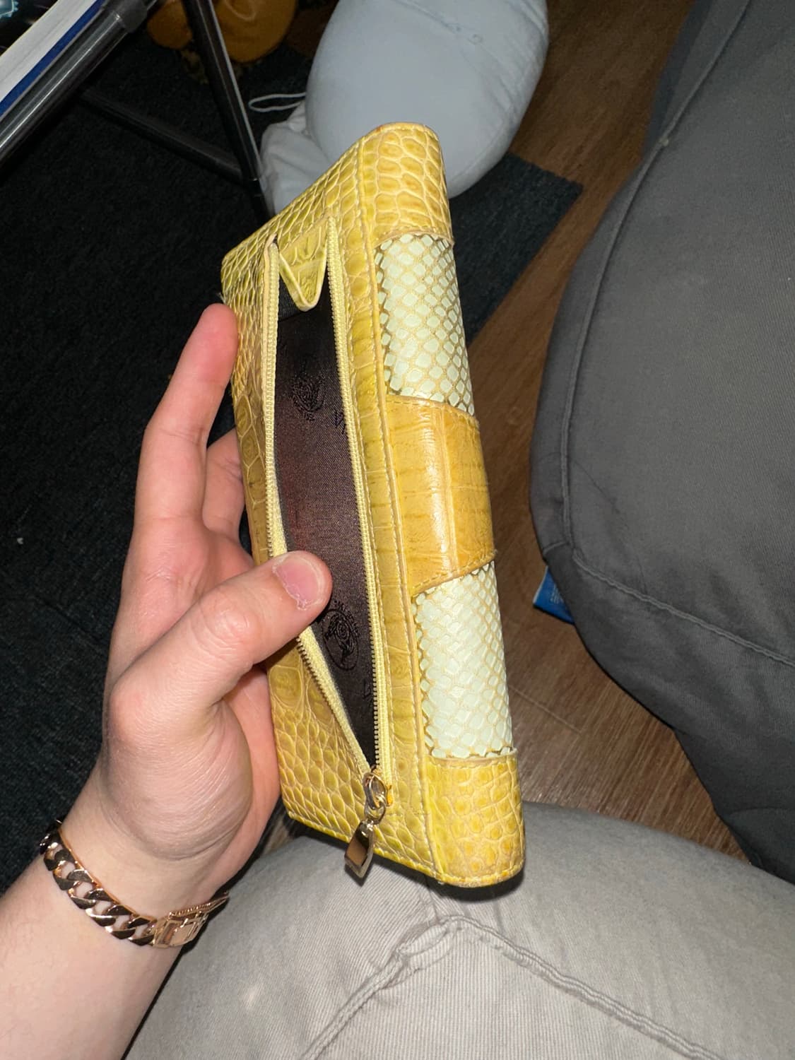 옐로우 장지갑 상품이미지4