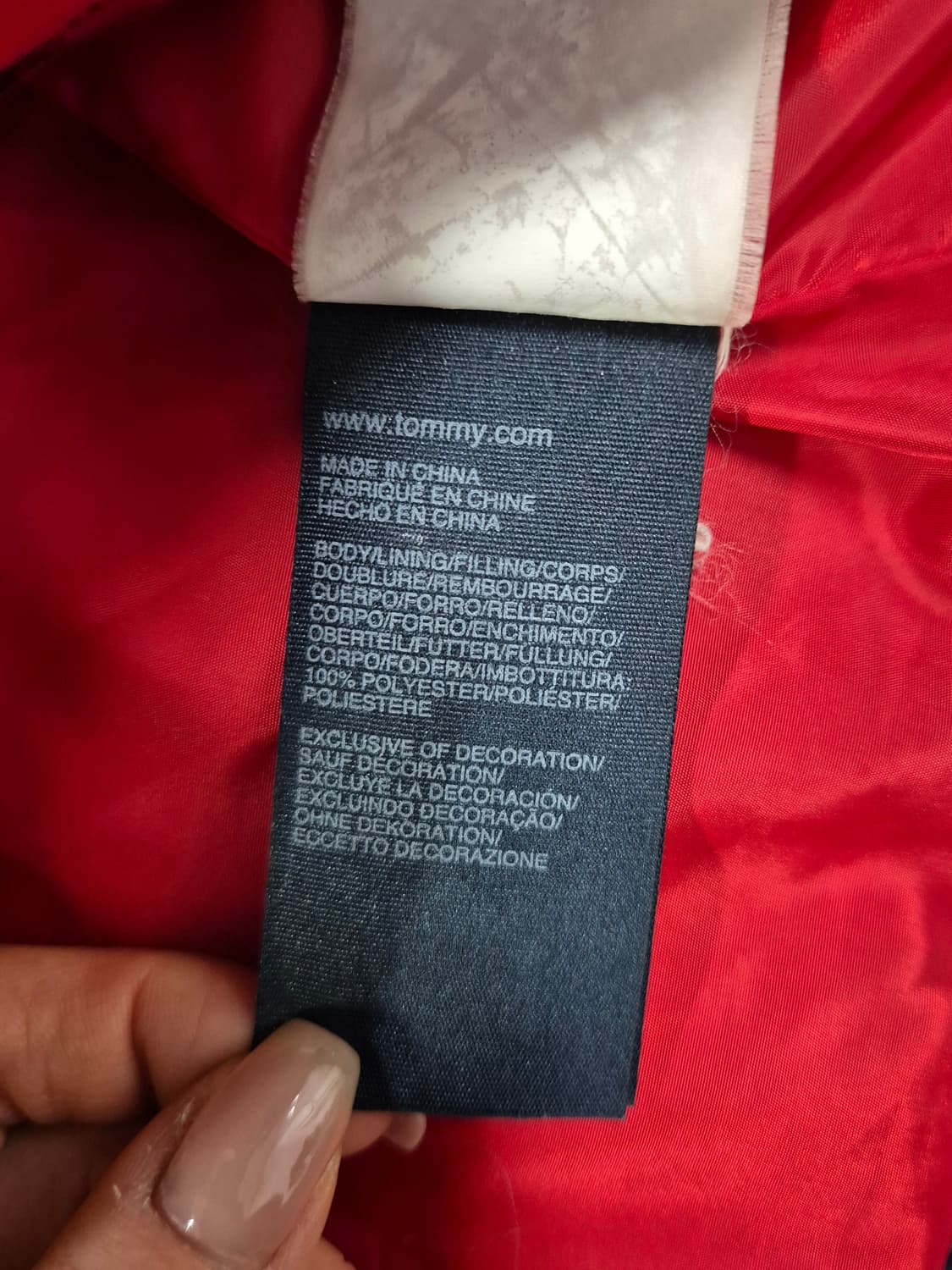 TOMMY HILFIGER 경량패딩 상품이미지4