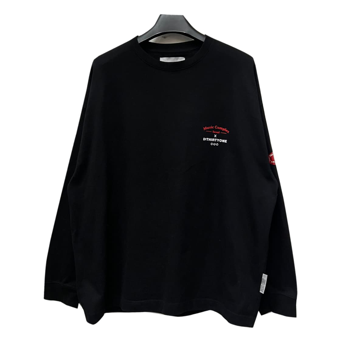 디써티원 x 뮤직컴플렉스 긴팔 롱슬리브 2XL급 상품이미지2